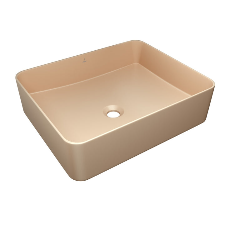 JAQUAR JDR THIN RIM TABLE & COUNTER TOP BASIN JDS-BEM-25907N-BEIGE MATT