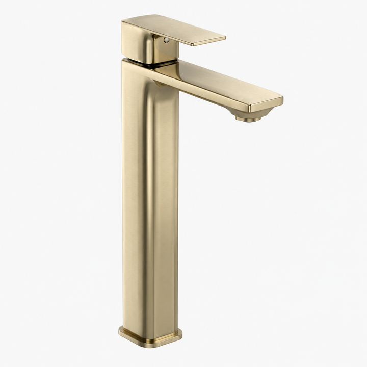 KOHLER  TABLE MOOUNTED TALL BOY BASIN TAP HONE K-22539IN-4A-AF-FRENCH GOLD