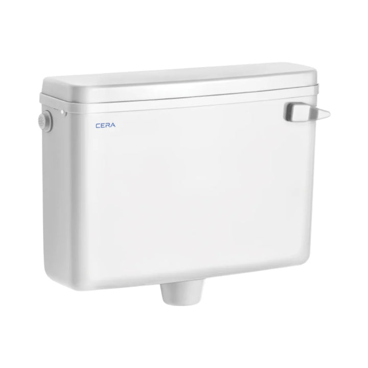 Cera External Wall Mounted Cistern Without Frame B1010102 - Snow White
