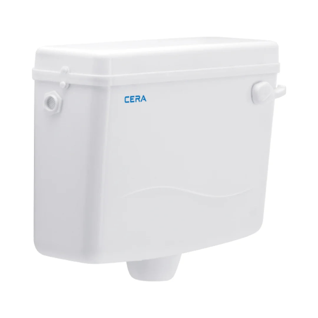 Cera External Wall Mounted Cistern Without Frame B1010107 - Snow White