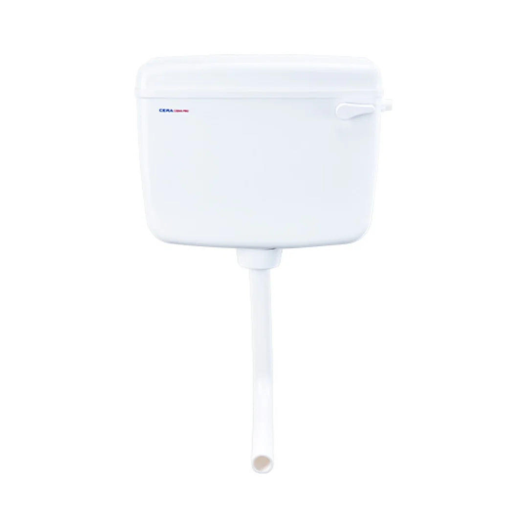 Cera External Wall Mounted Cistern Without Frame B1010113 - Snow White