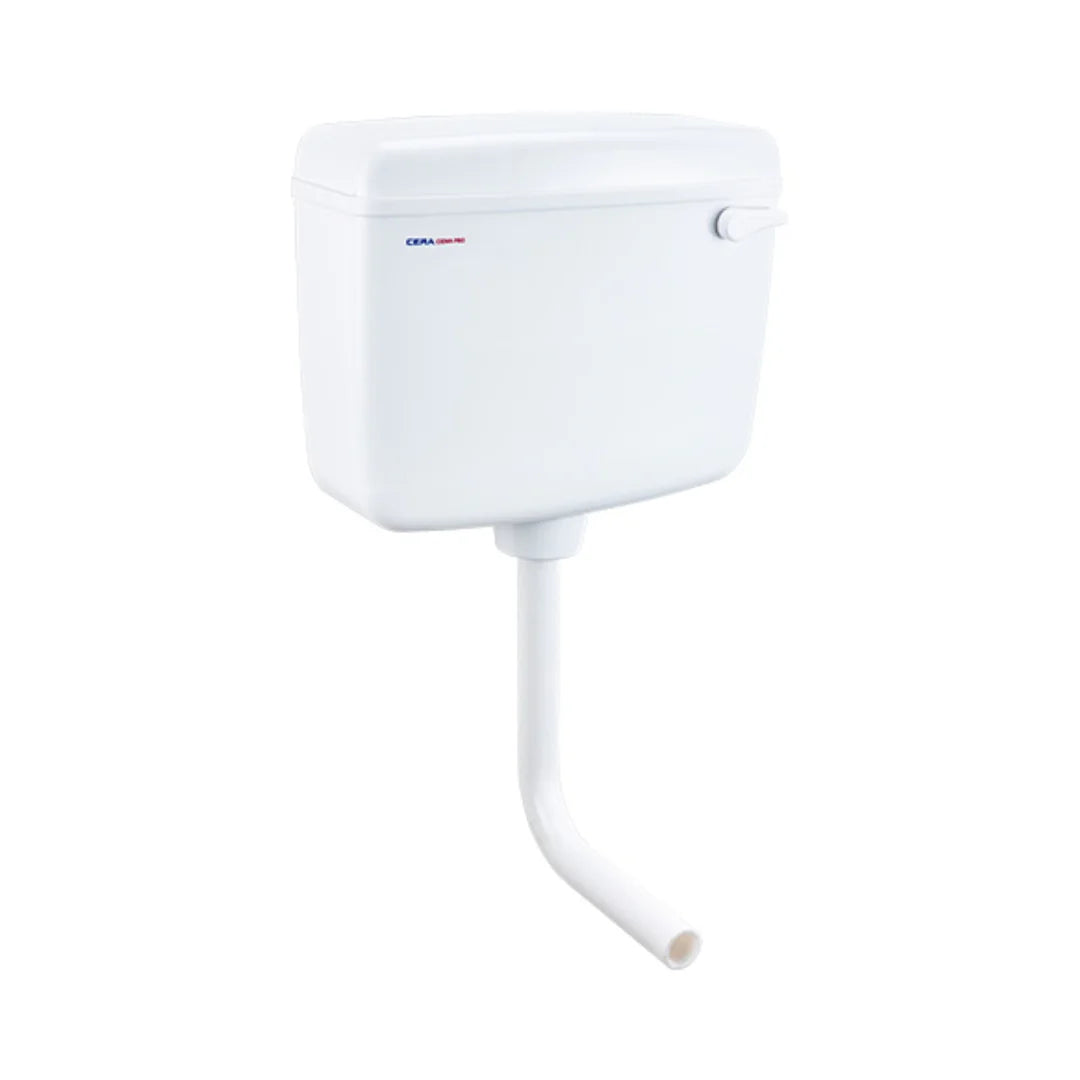 Cera External Wall Mounted Cistern Without Frame B1010113 - Snow White