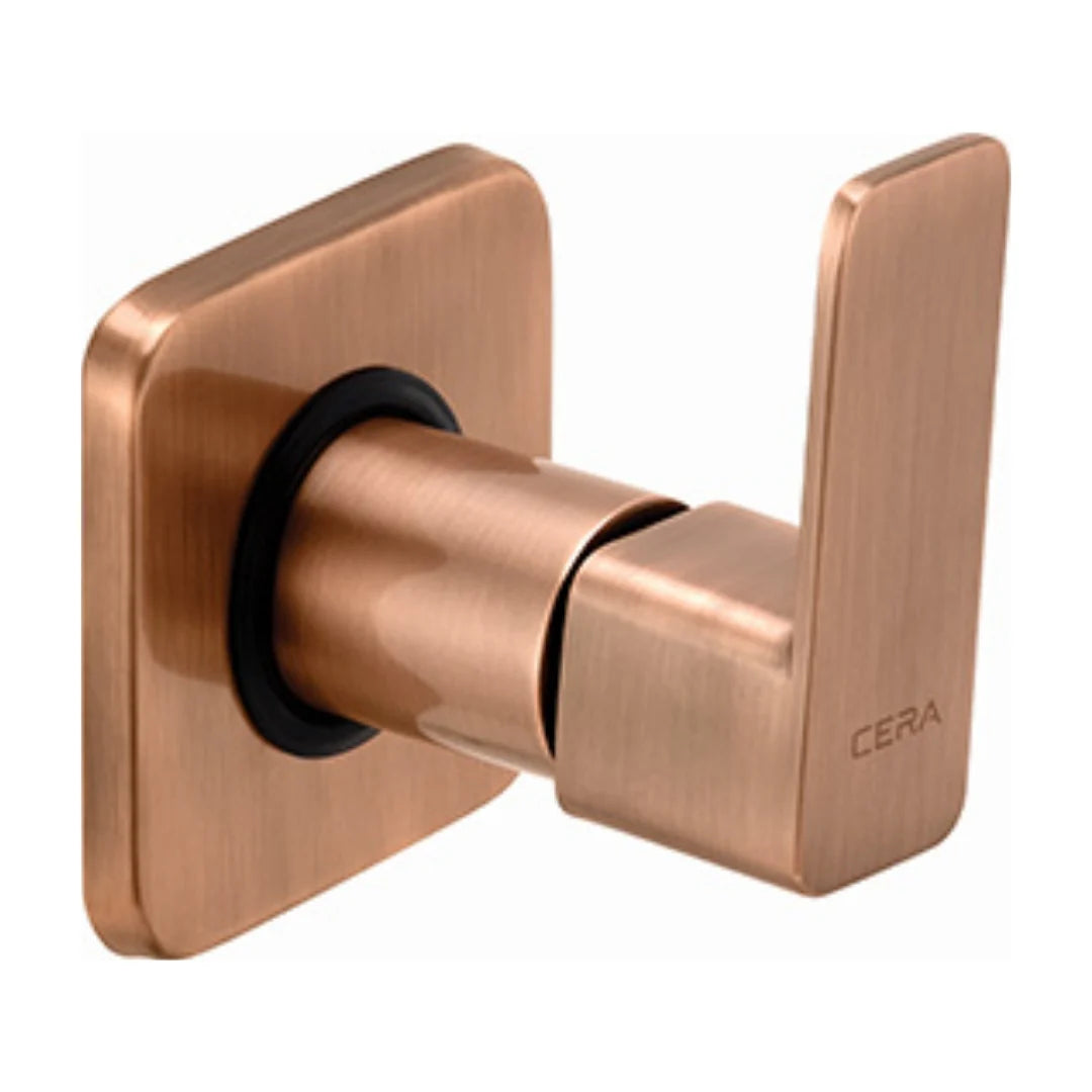 Cera Basin Area Stop Valve Ruby F1005351AC 20 MM - Antique Copper