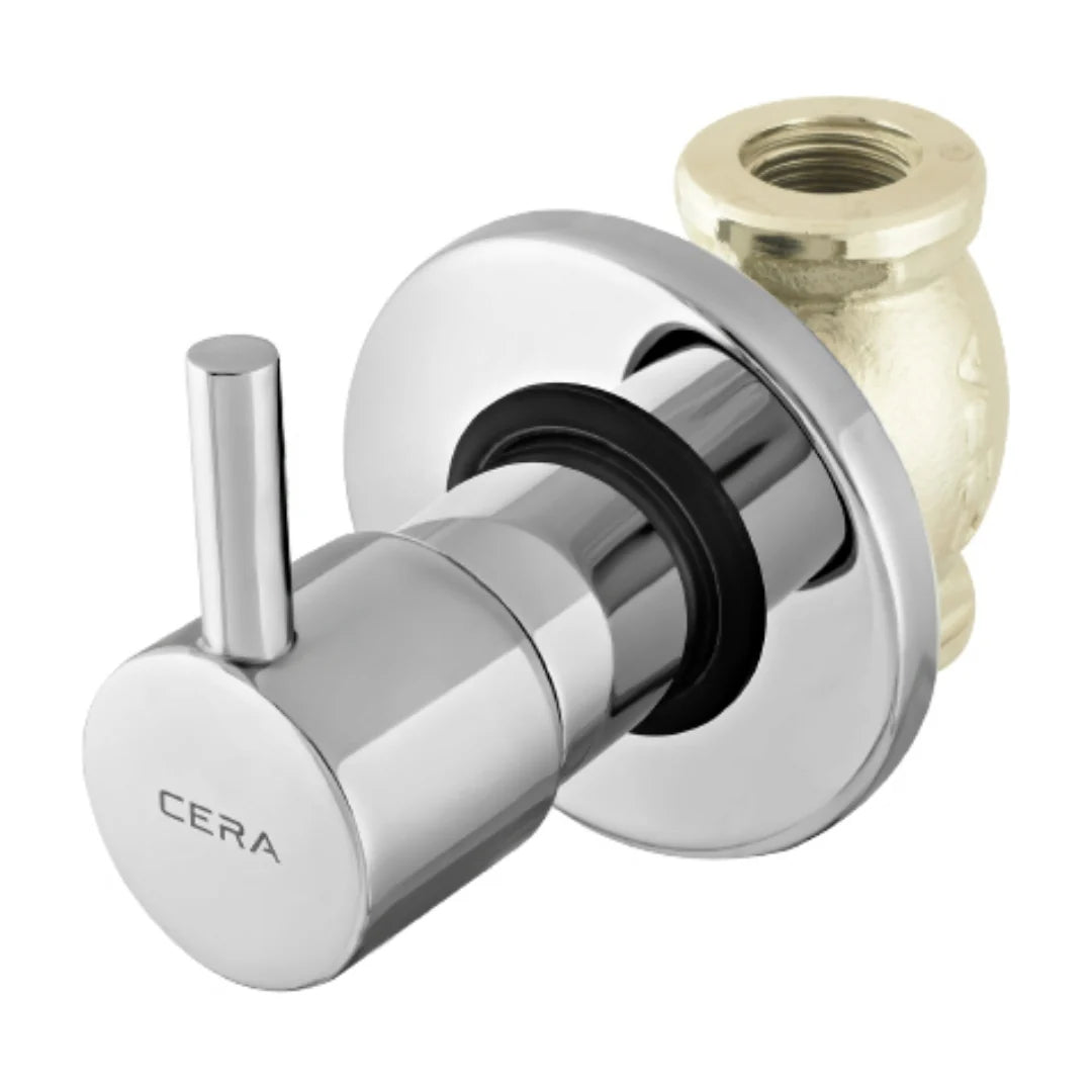 Cera Basin Area Stop Valve Fountain F2013351 20 MM - Chrome