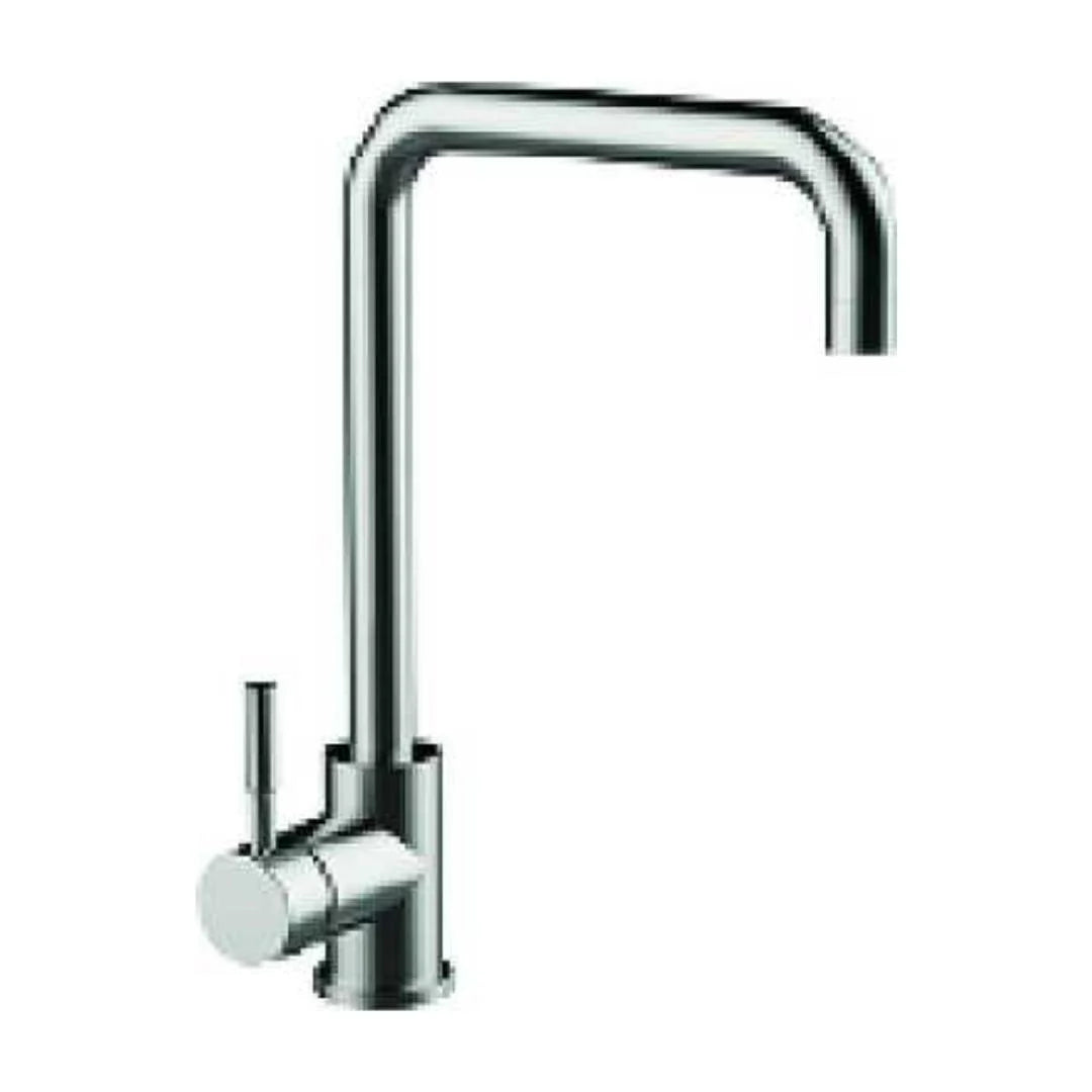 Carysil Table Mounted Regular Kitchen Sink Mixer INOX 102 (ASL 2201) with Swinging Spout in Satin Finish