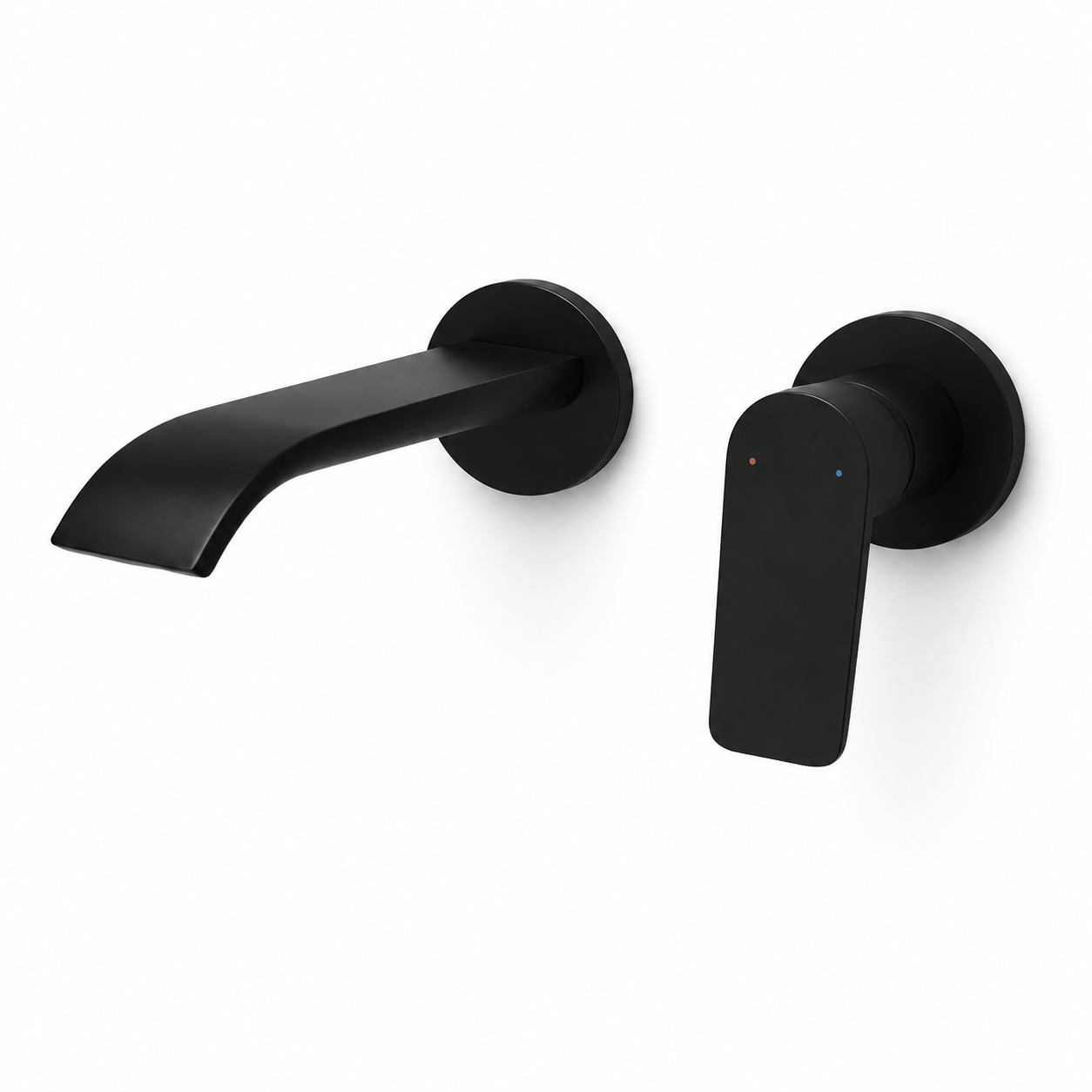 SERVEO GRACE SERIES WALL MOUNTED BASIN MIXER SV6205-BLACK MATT