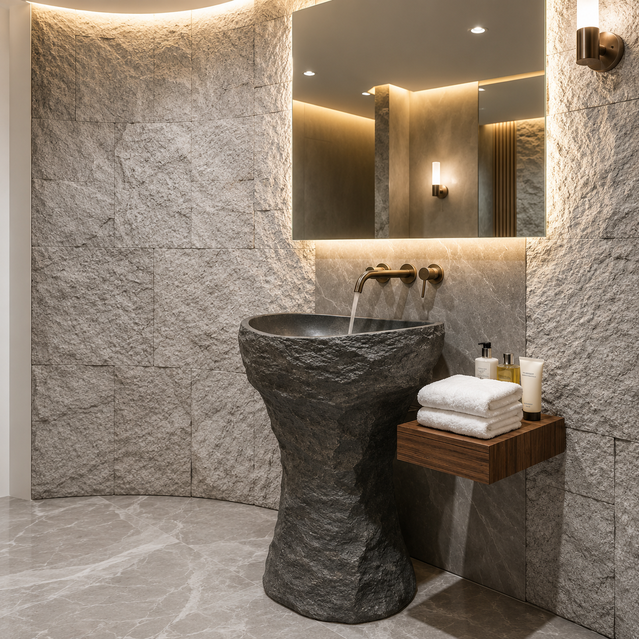 SCUBA ARTIFICIAL STONE PEDESTAL BASIN SC-3307