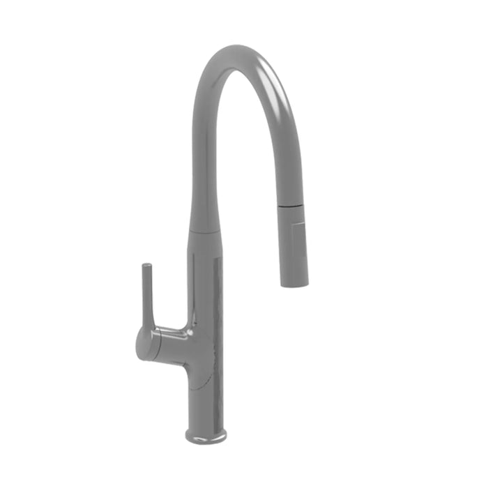 Carysil Table Mounted Pull-Out Kitchen Sink Mixer ALA 1512 with Extractable Hand Shower Spout in Chrome Finish