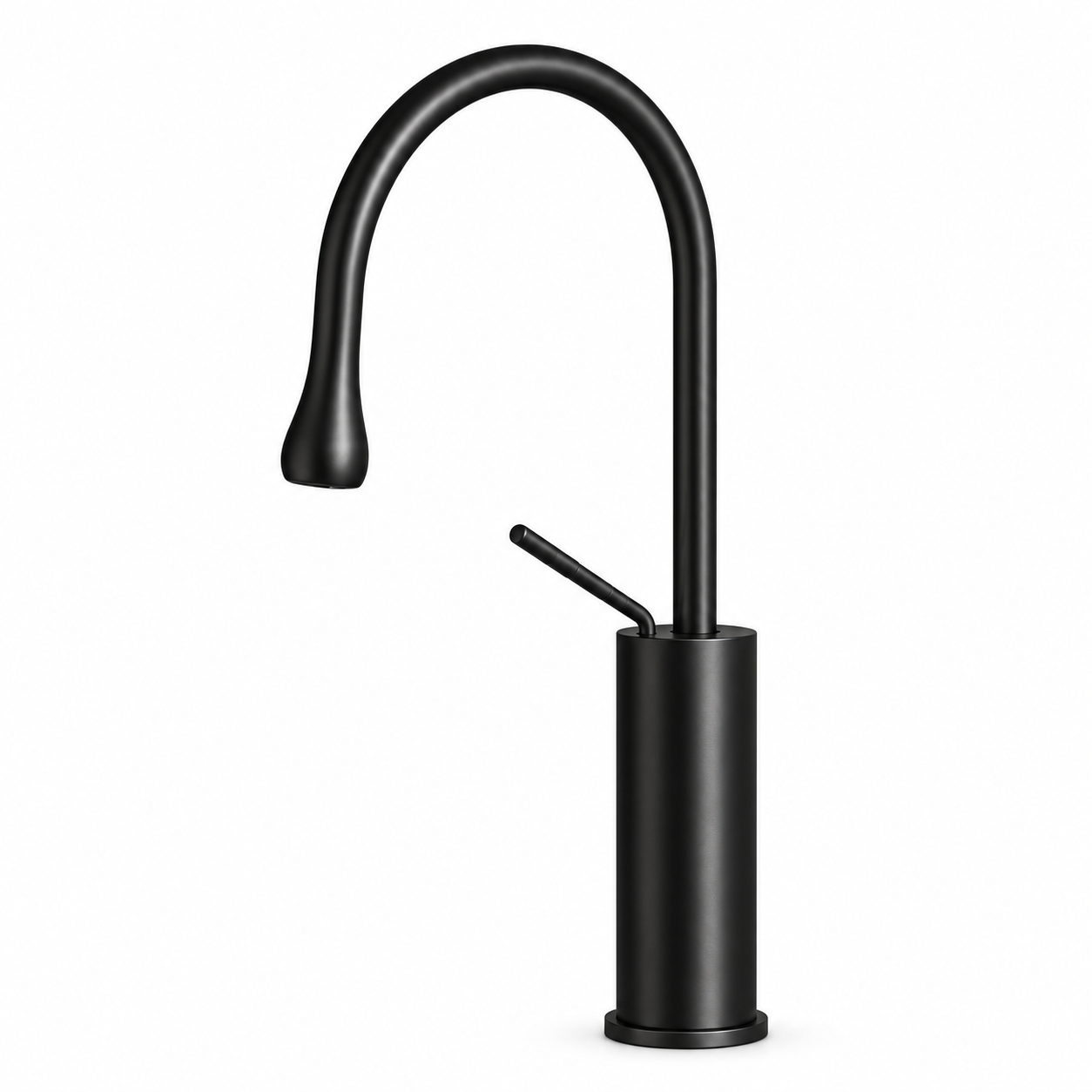 SERVEO TABLE MOUNTED PEBBLE SERIES BRASS KITCHEN MIXER SV6905-MATT BLACK