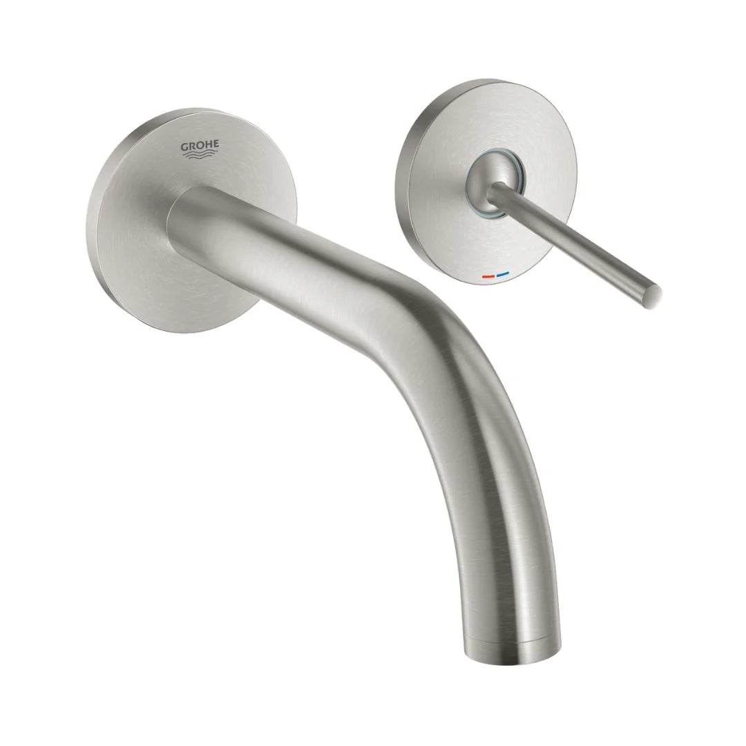 Grohe Wall Mounted Basin Mixer Atrio 19287DC3 - Supersteel