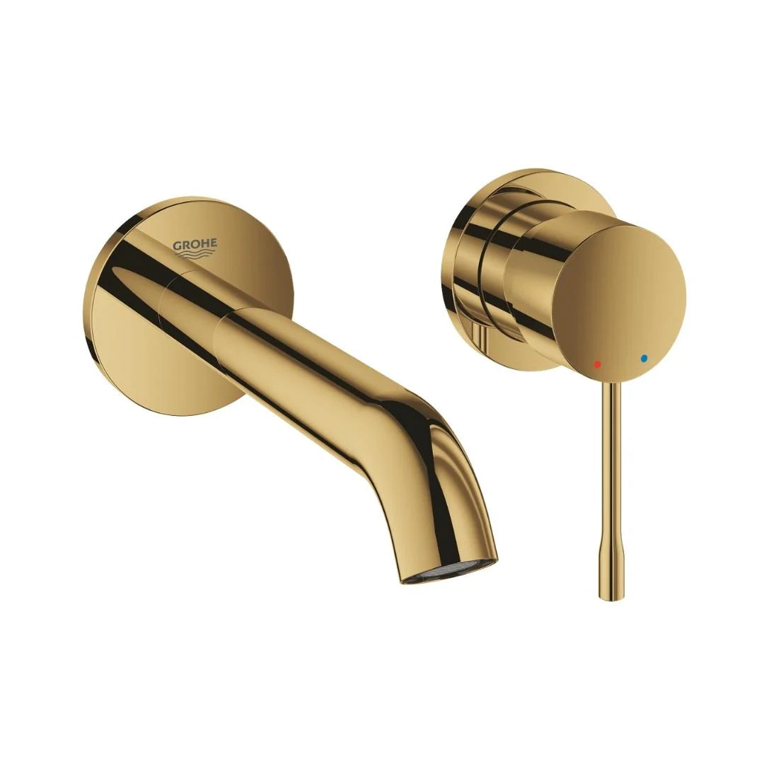 Grohe Wall Mounted Basin Mixer Essence 19408GL1 - Cool Sunrise