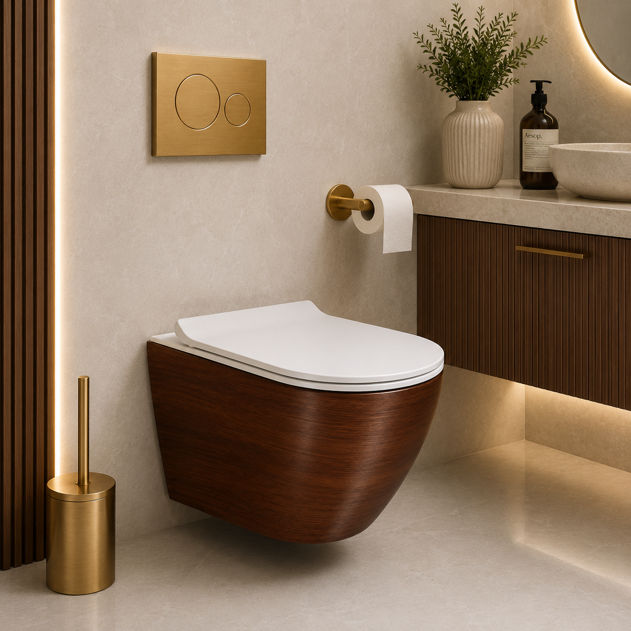 SCUBA DESIGNER RIMLESS WALLHUNG WC SC-9636 RG