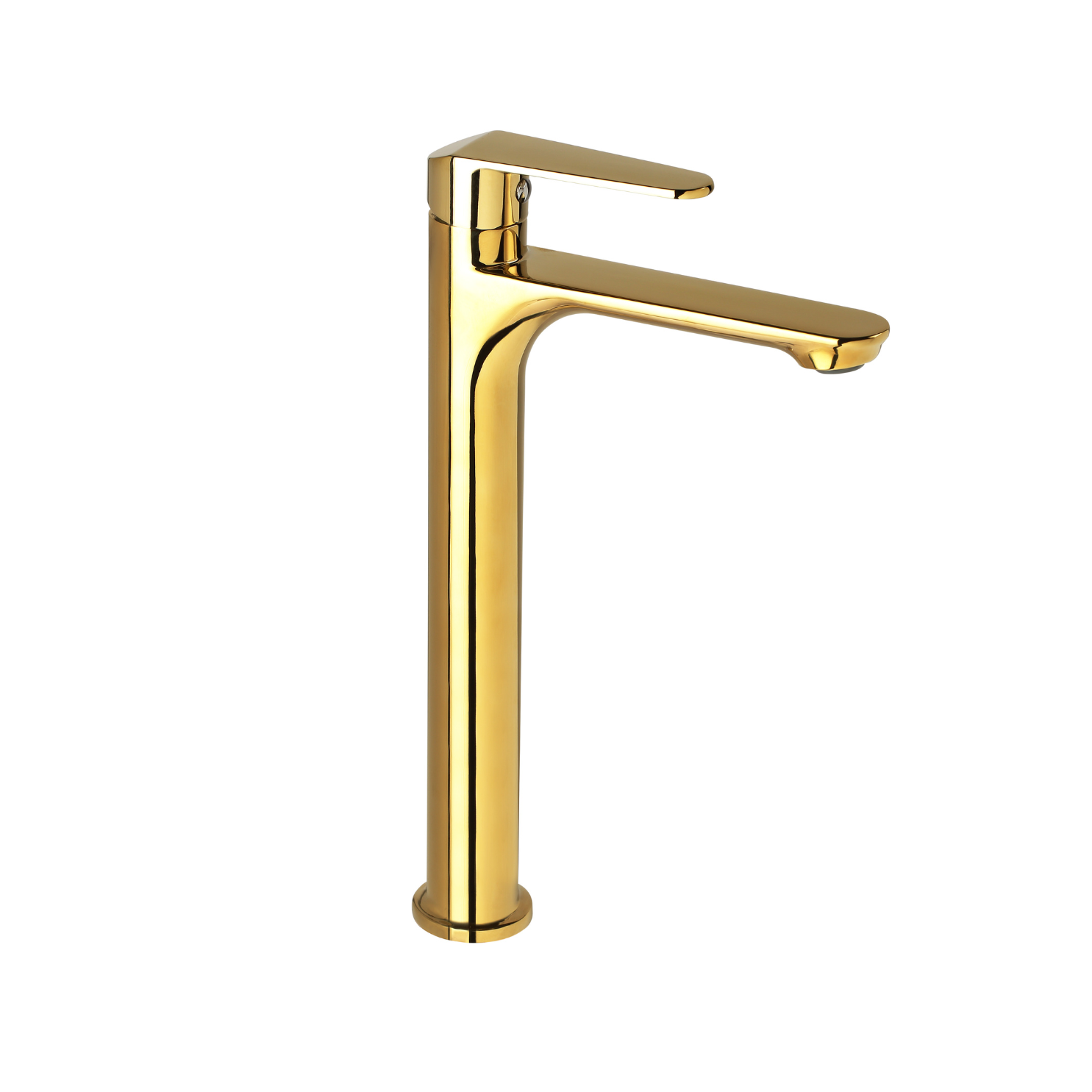 Picaso Tall Body Pillar Cock 12"- Gold