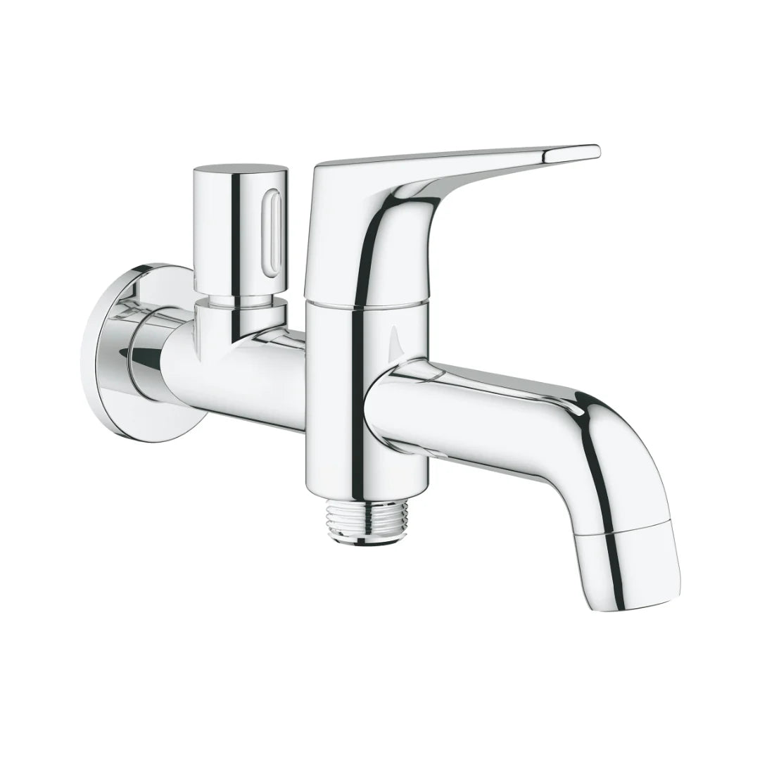 Grohe WC Area 2 Way Bib Tap Bauflow 20280000 - Chrome