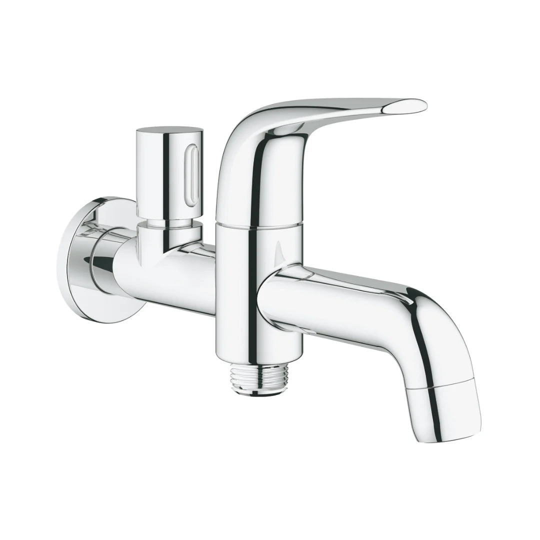 Grohe WC Area 2 Way Bib Tap Baucurve 20281000 - Chrome
