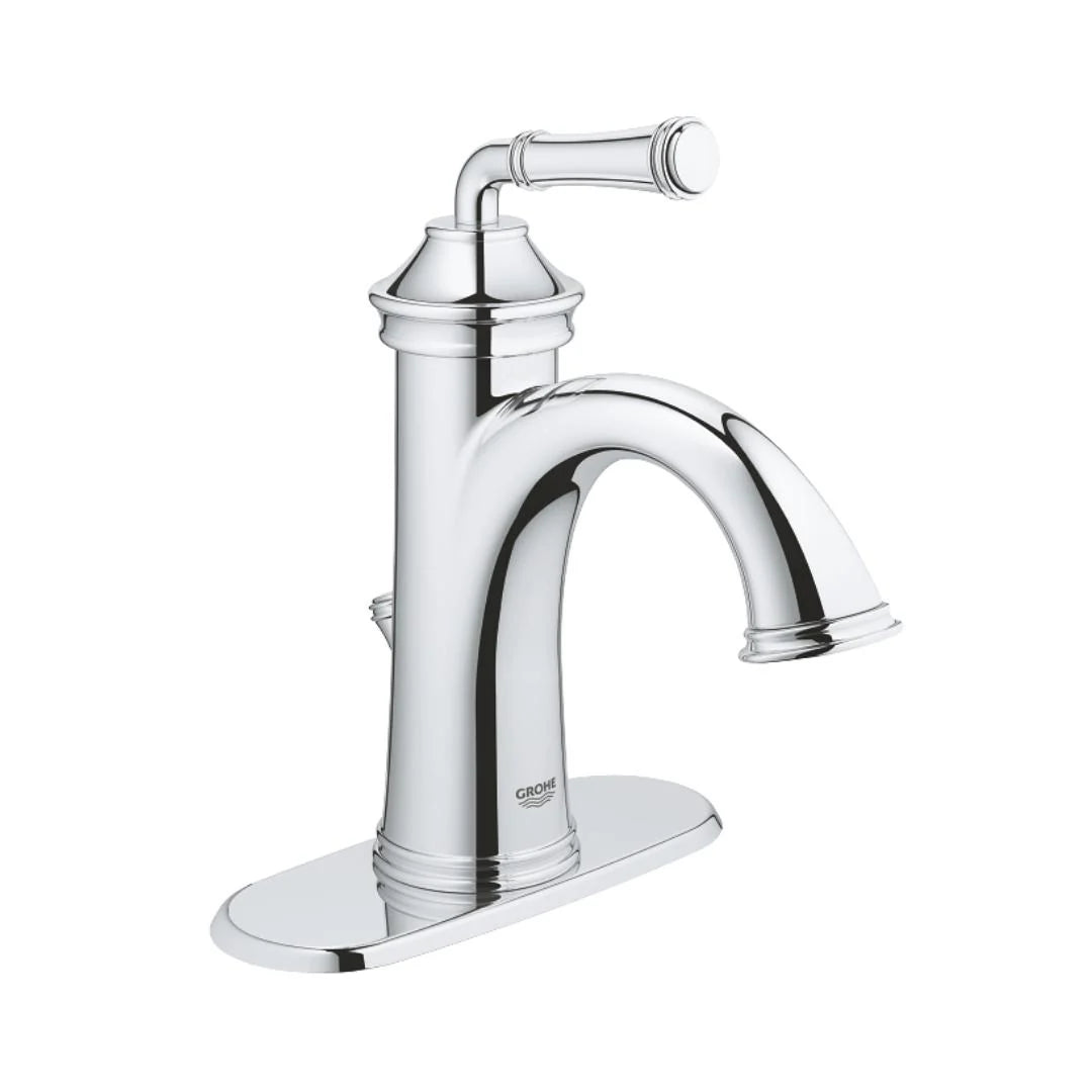 Grohe Table Mounted Tall Boy Basin Mixer Gloucester 21111000 - Chrome