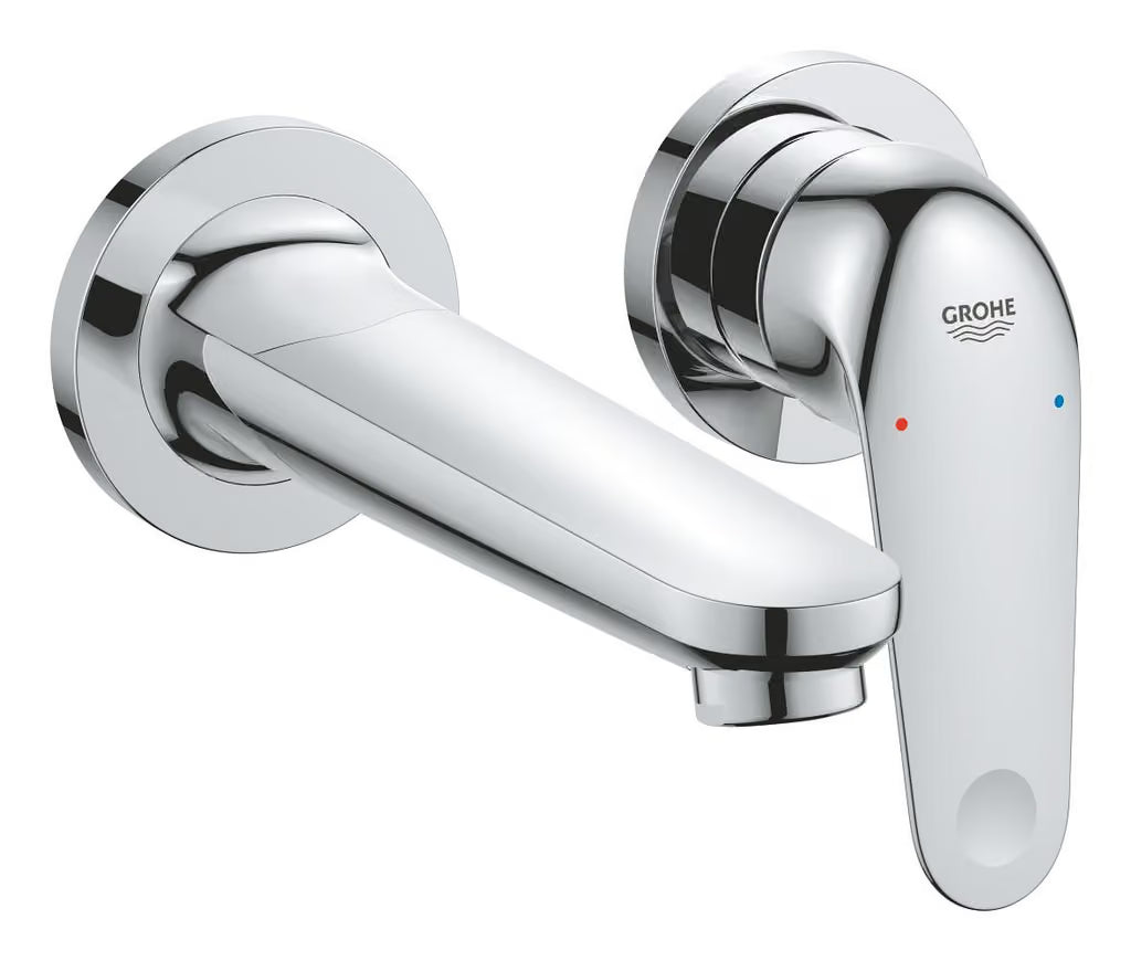 GROHE WALL MOUNTED SINGLE LEVER BASIN MIXER  EUROECO 24274001-CHROME FINISH