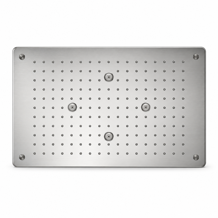SERVEO CEILING MOUNTED 2 WAY MULTI- FUNCTION RAINFALL, MIST 15X10 INCHES  SV7152-CP-CHROME