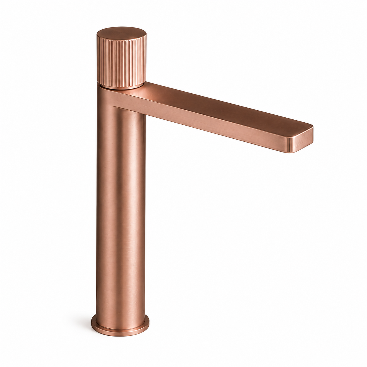 SERVEO PEBBLE SERIES BRASS TALL MIXER SV6101-ROSE GOLD
