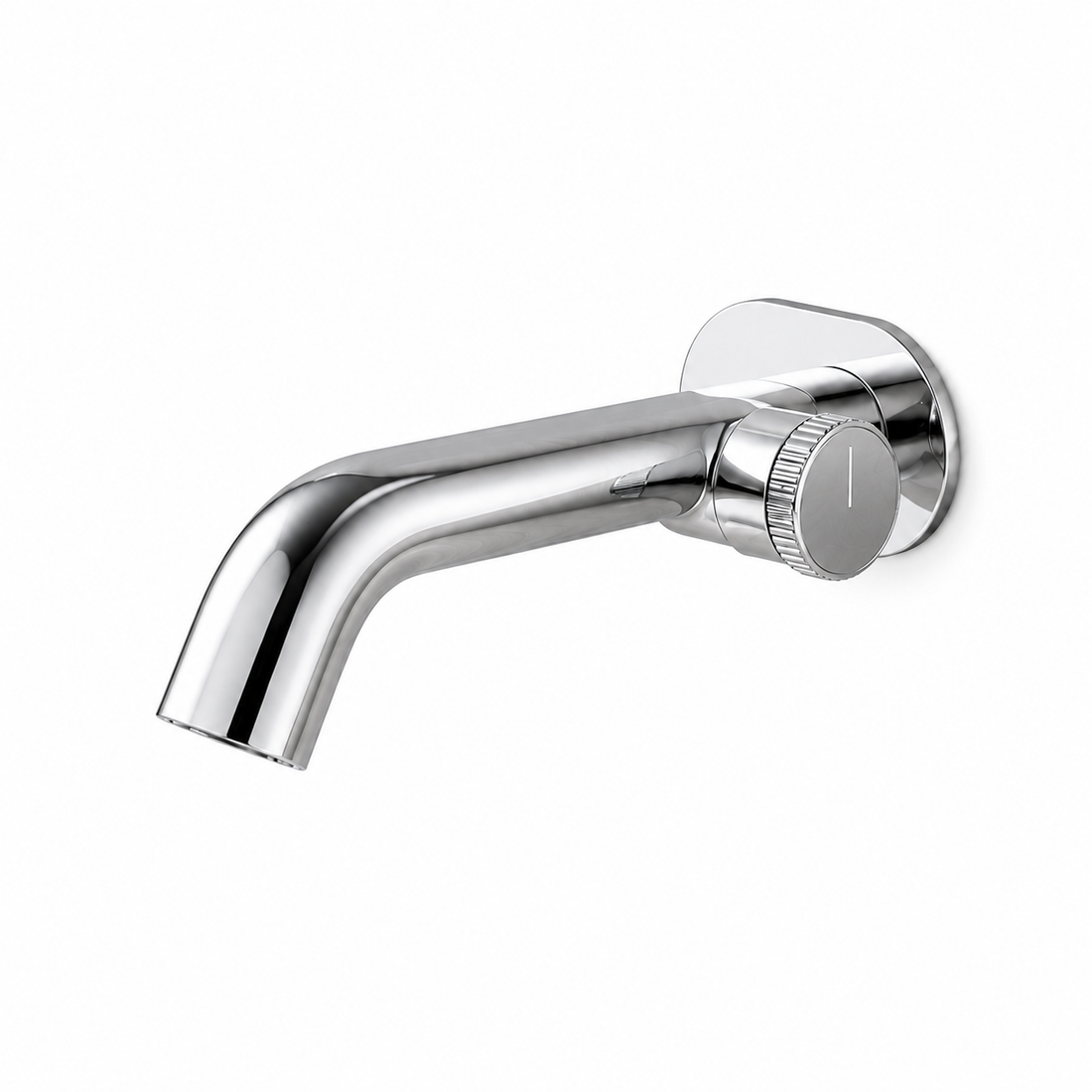 SERVEO OPULENCE  SERIES WALL MOUNTED BRASS BASIN MIXER SV6208-CHROME