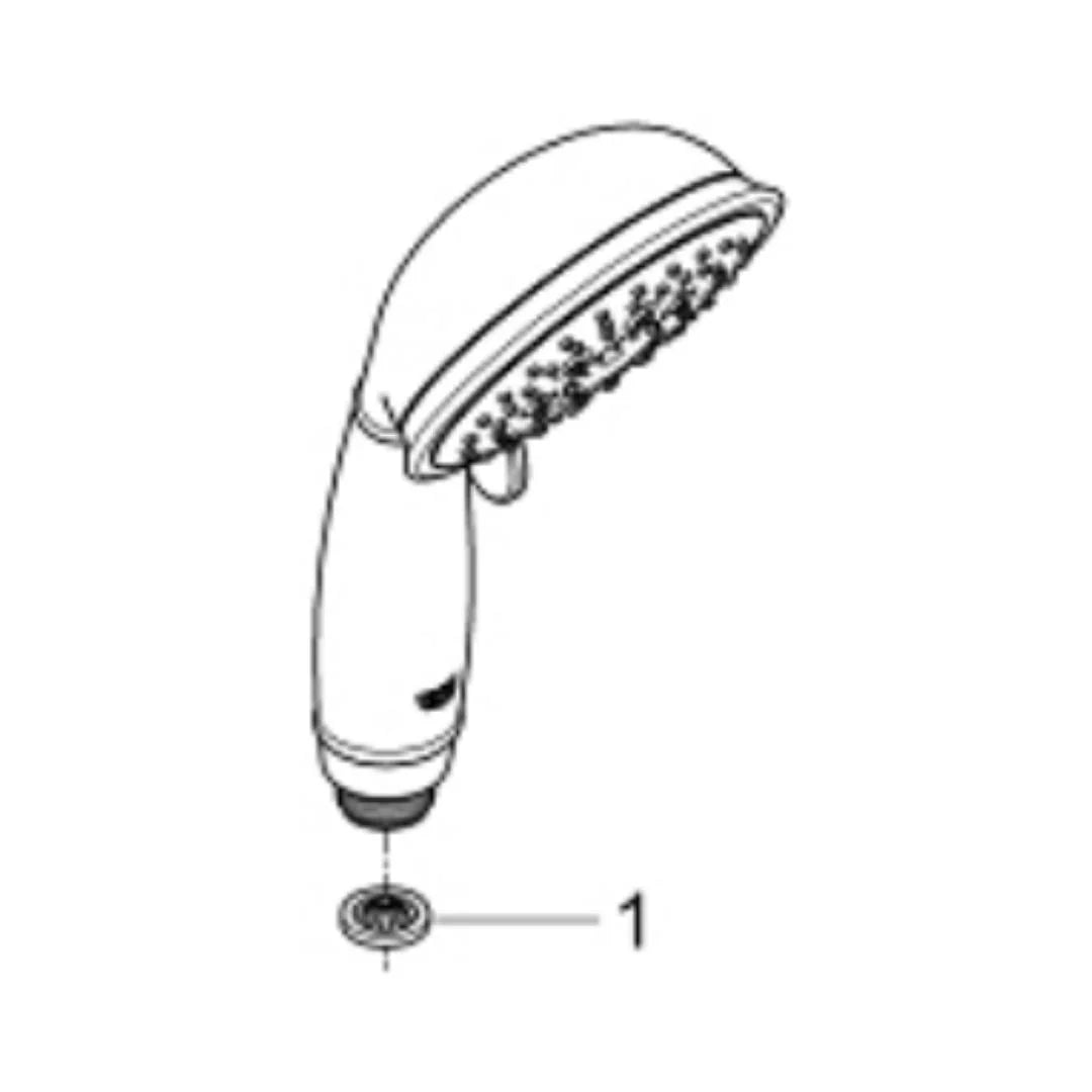 Grohe Multi Flow Hand Shower Tempesta 26085001 - Chrome