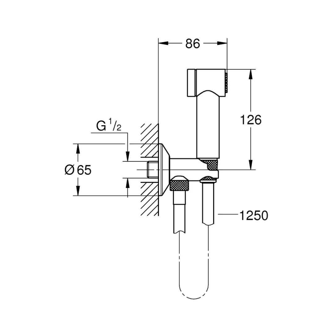 Grohe Health Faucet Sena Trigger 26332000 - Chrome