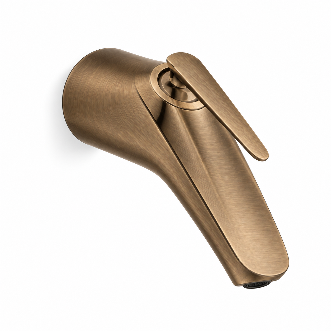 KOHLER WALL MOUNTED BASIN MIXER FLUENCE K-38895IN-4ND-BV-BRUSHED BRONZE