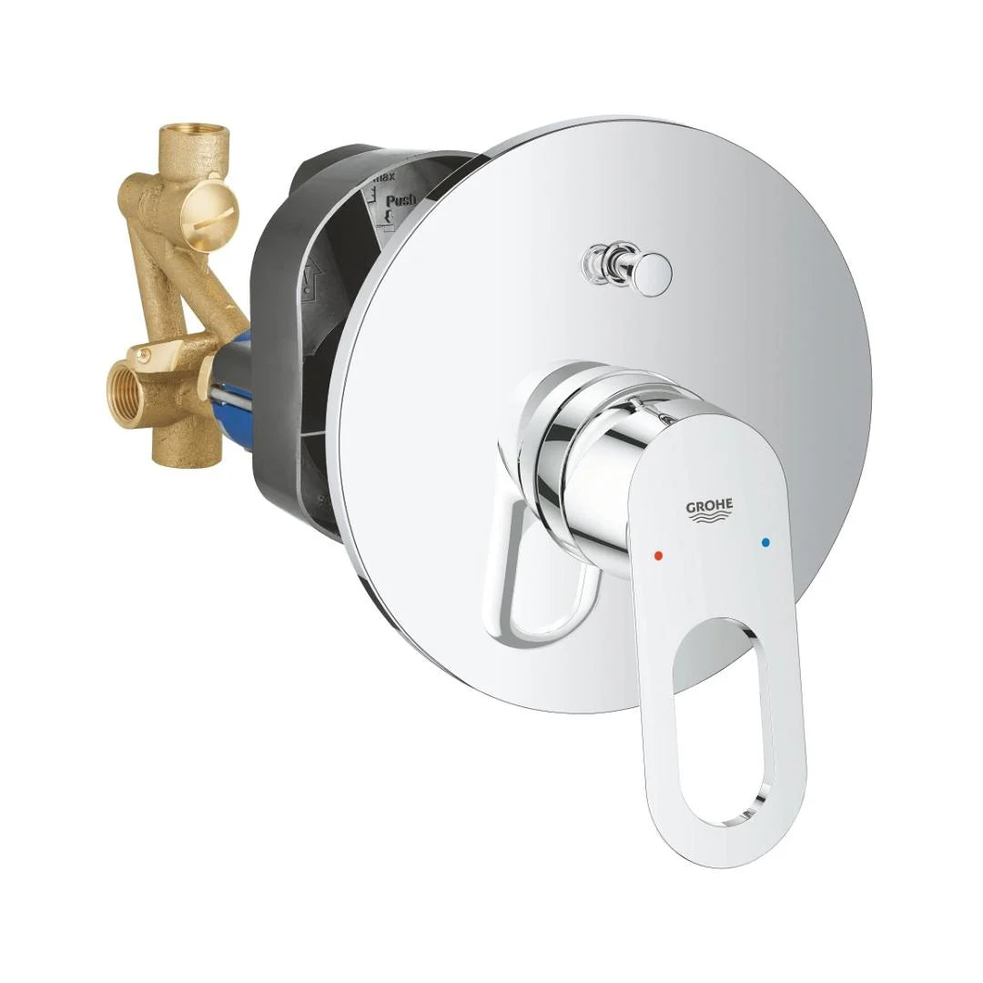 Grohe 2 Way Diverter Bauloop 29081000 - Chrome Finish