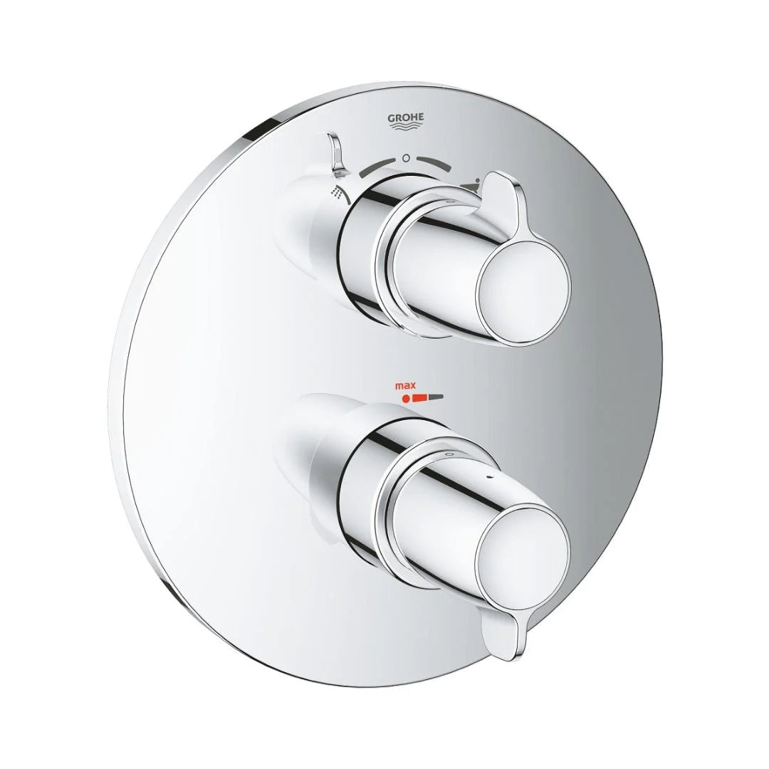 Grohe 3 Way Thermostatic Diverter Grohtherm Special 29095000 - Chrome Finish