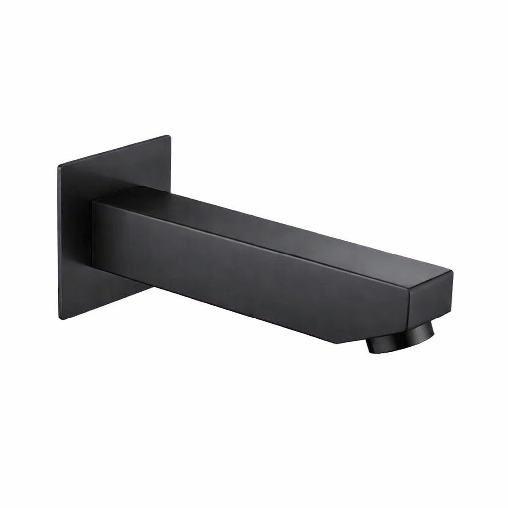 PICASO WALL MOUNTED KUBIX SPOUT - MATTE BLACK