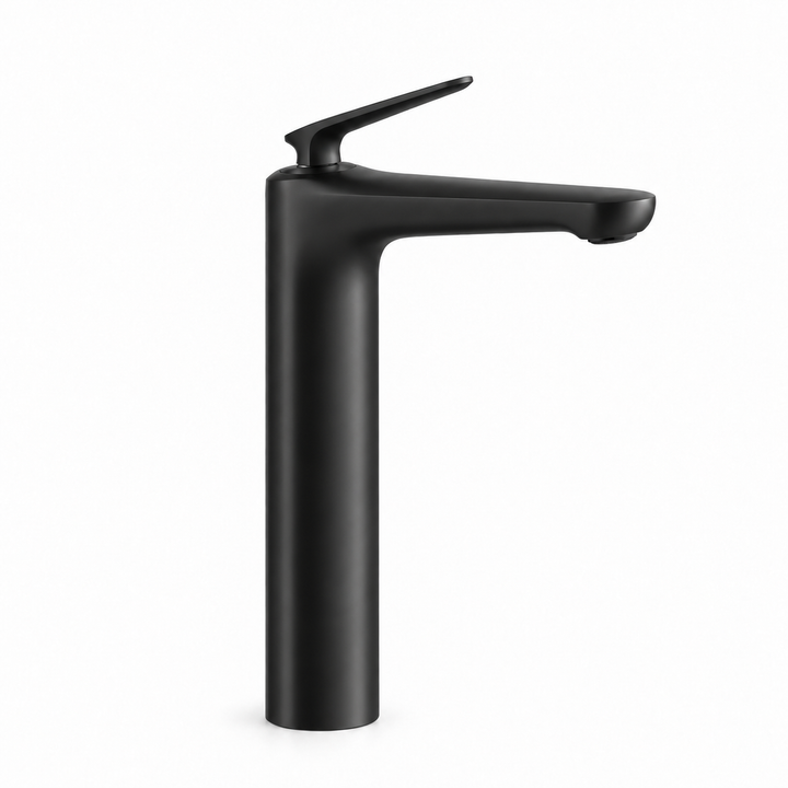 KOHLER TABLE MOUNTED TALL BOY BASIN MIXER FLUENCE K-38894IN-4ND-BL-BLACK MATT