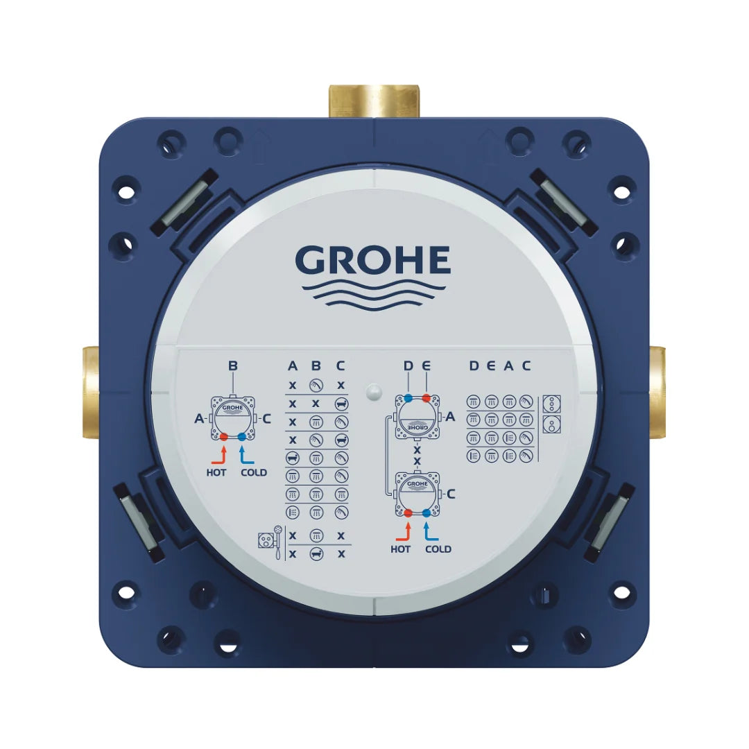 Grohe 3 Way Diverter Valve 35600000 - Chrome