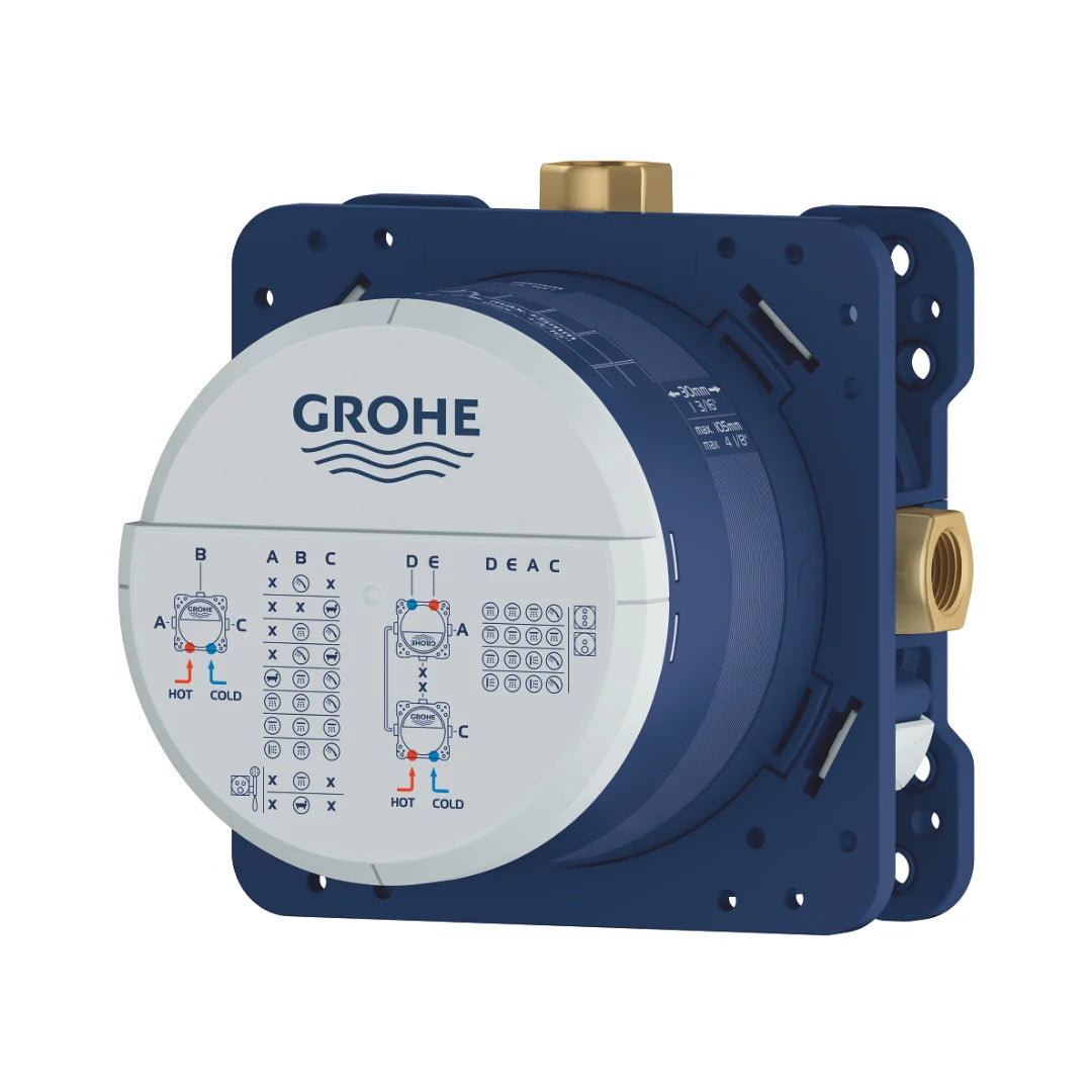 Grohe 3 Way Diverter Valve 35600000 - Chrome