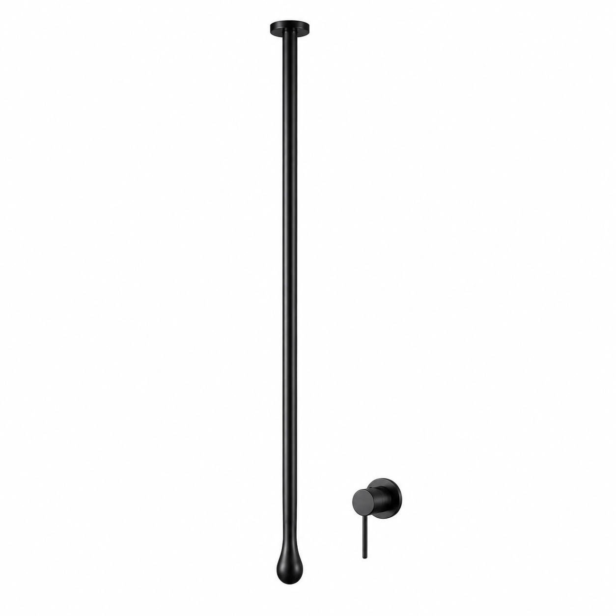 SCUBA CEILING MOUNTED BASIN FAUCET 67 INCHES WITH WITH CONCEALED MIXER SC-1103BLM-BLACK MATT