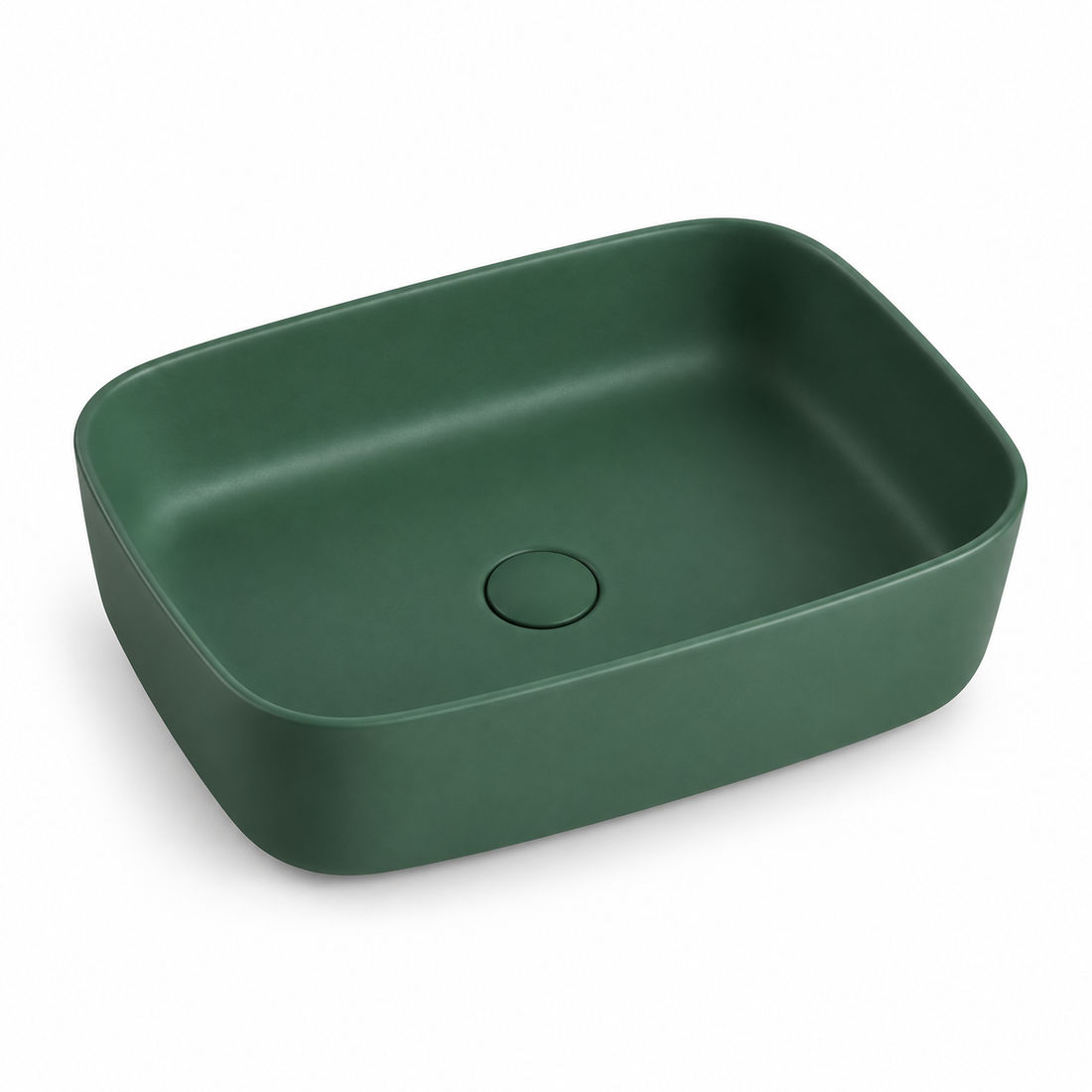 SCUBA MELAMINE BASIN SERIES WASH BASIN 16X13 INCHES SC-9208 DGM-DEEP GRREN MATT