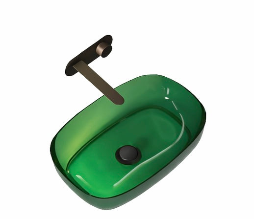 Scuba SC-9309 Resin Transparent Basin