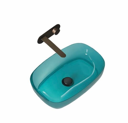 Scuba SC-9309 Resin Transparent Basin