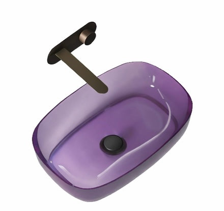 Scuba SC-9309 Resin Transparent Basin