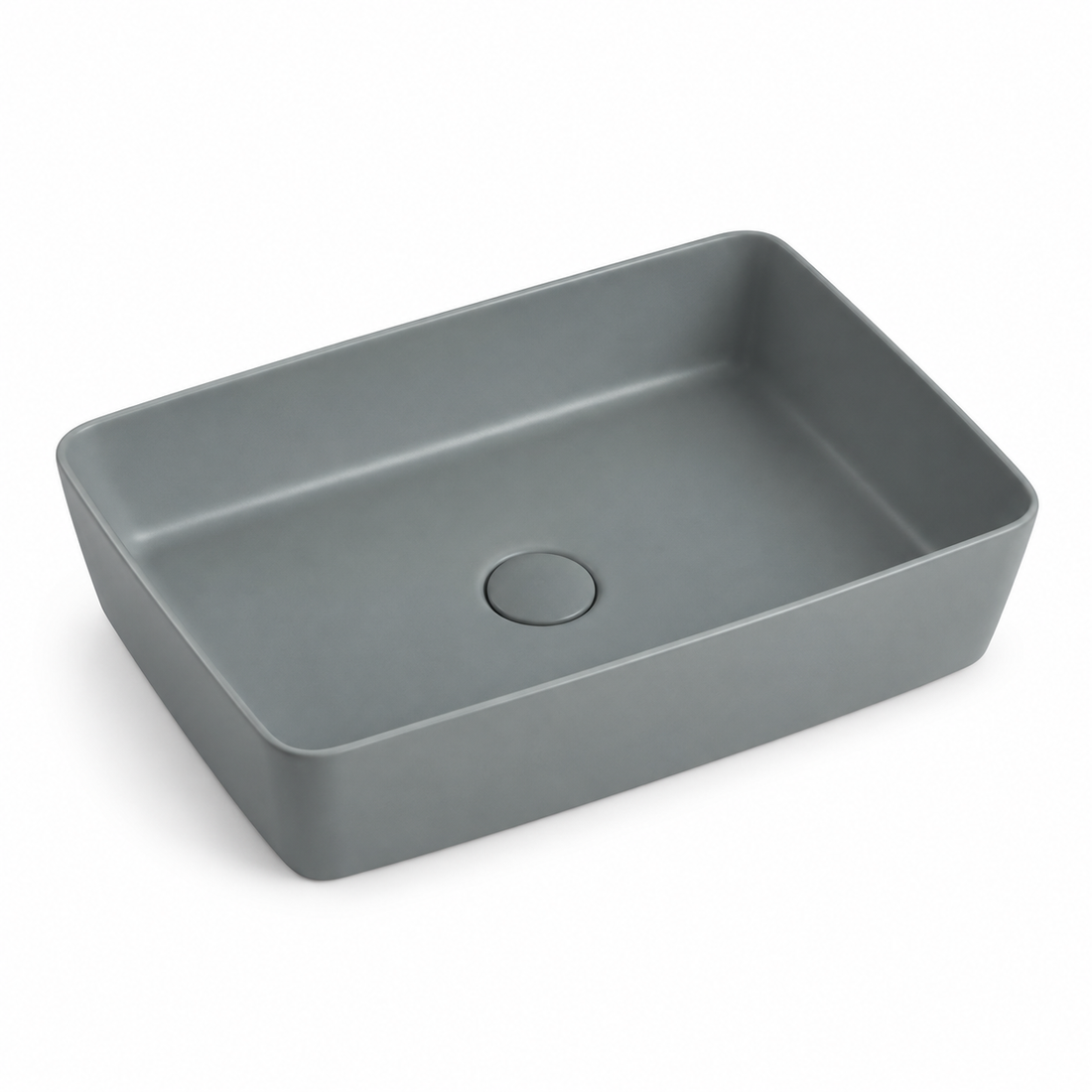 SCUBA MELAMINE BASIN SERIES WASH BASIN 18X13 INCHES SC-9535 GM-GREY MATT