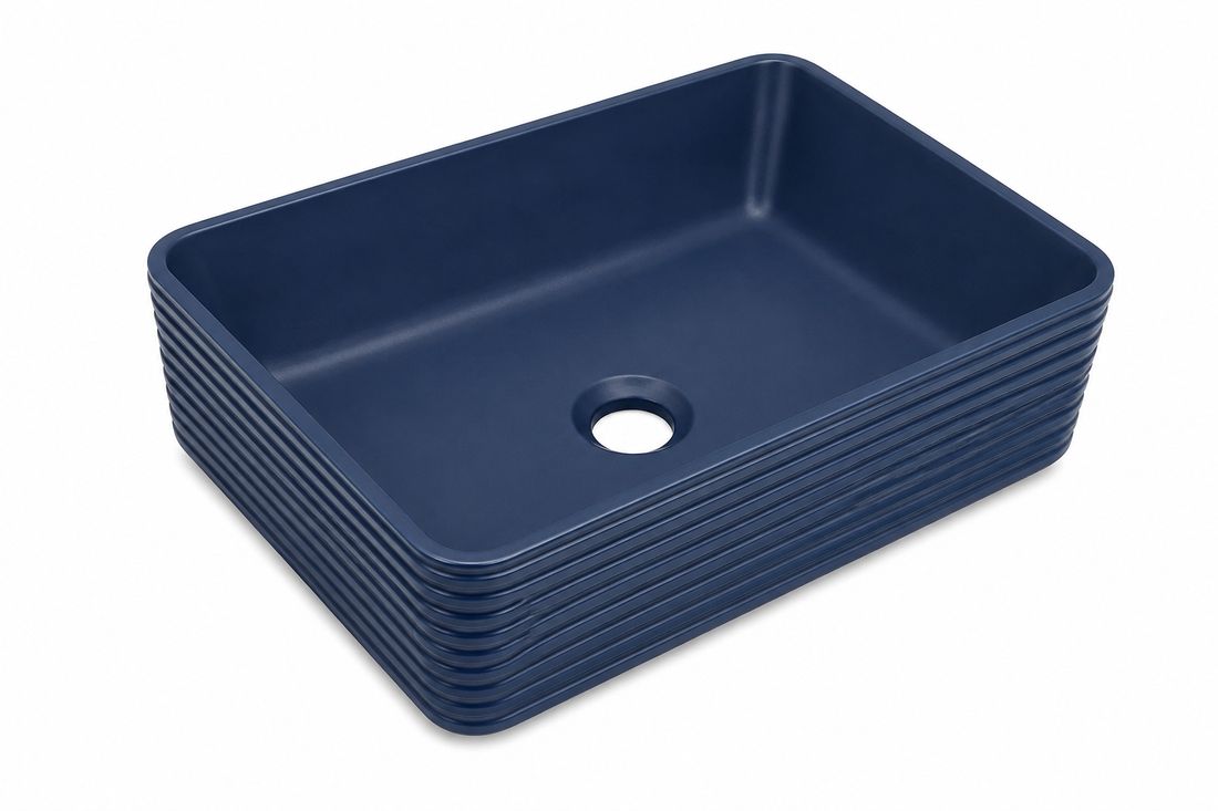 SCUBA MATT COLOUR BASIN SC-9833 BUM -BLUE MATT