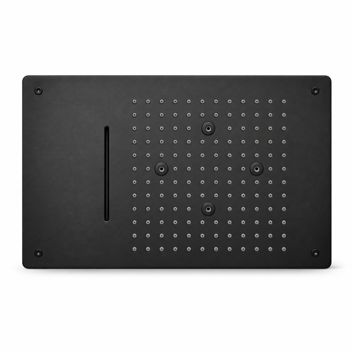 SERVEO CEILING MOUNTED 3 WAY MULTI- FUNCTION RAINFALL, MIST & WATERFALL 15X10 INCHES  SV7153-MATT BLACK