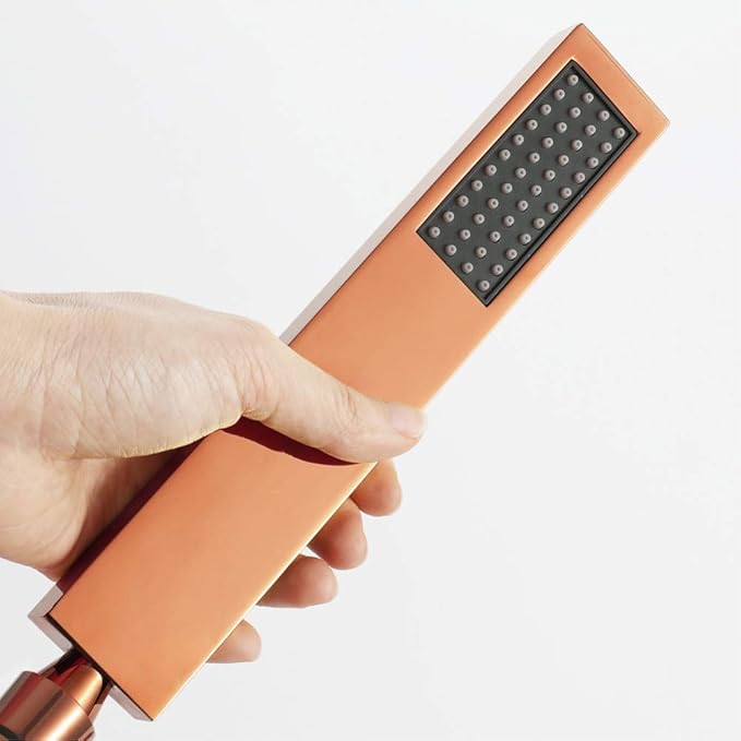 Picaso Rose Gold Hand Shower Set with 1.5 mtr hose & hook