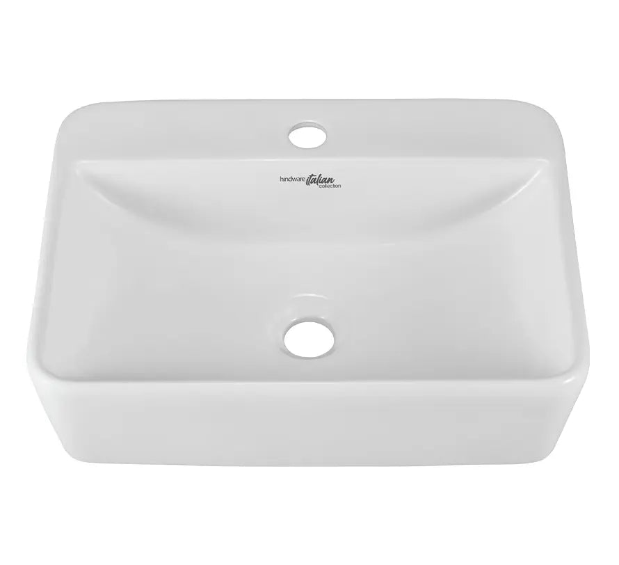HIDWARE OVER THE COUNTER BASIN CHARM 91239-WHITE