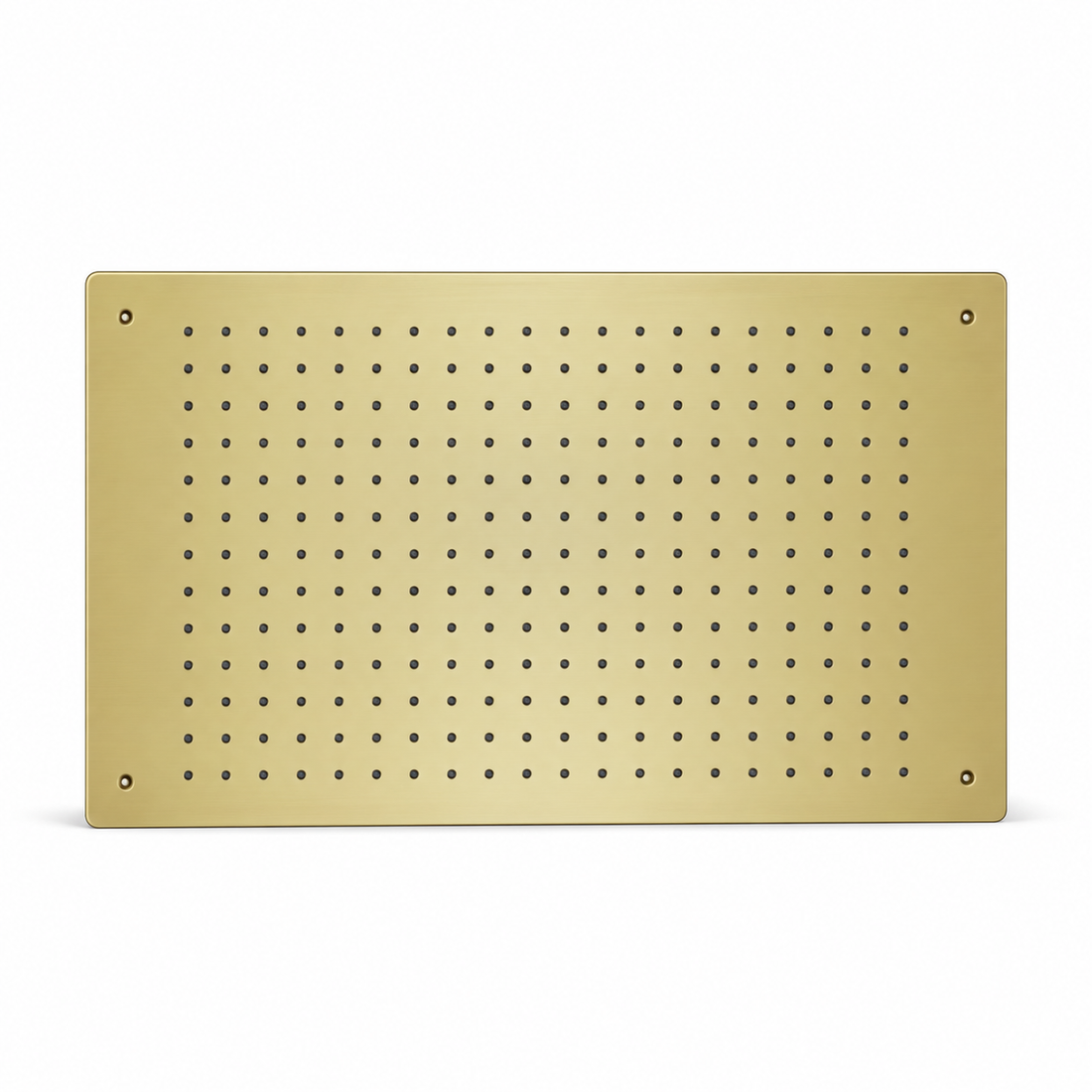 SERVEO CEILING MOUNTED SINGLE MULTI- FUNCTION RAINFALL 19X13 INCHES SV-7101-BG-BRUSH GOLD