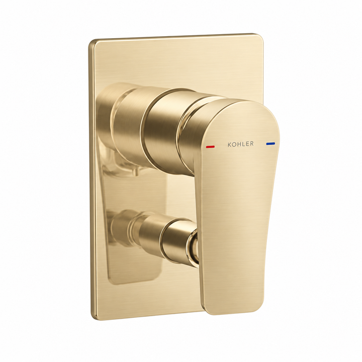 KOHLER 2 WAY DIVERTER FORE ARC K-27500IN-4FS-AF-FRENCH GOLD