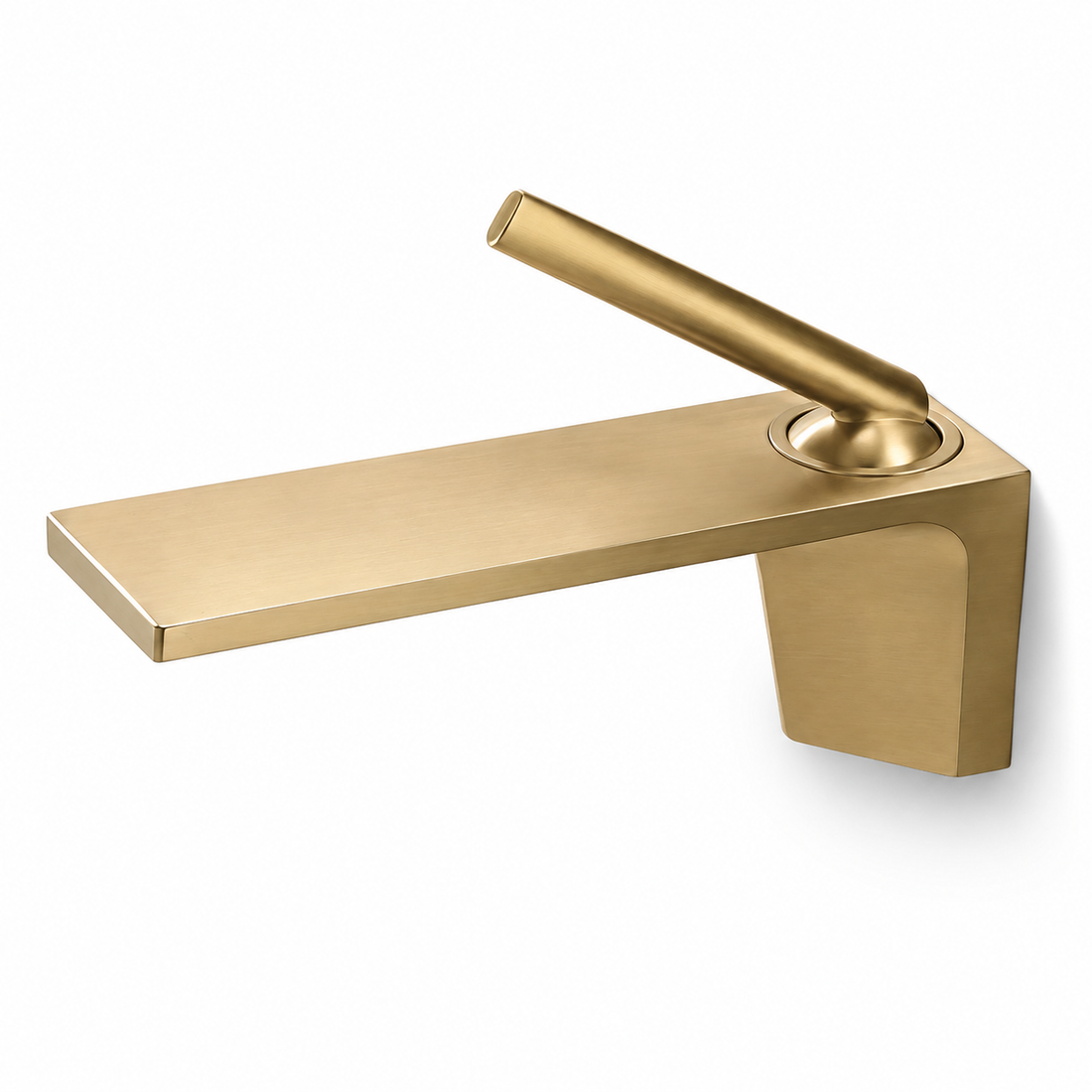 SERVEO VOGUE SERIES WALL MOUNTED BASIN MIXER SV6209-BRUSH GOLD