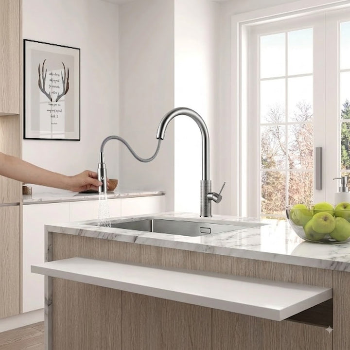 SERVEO ROYALE SERIES TABLE MOUNTED PULL OUT KITCHEN AREA SV6902-CHROME