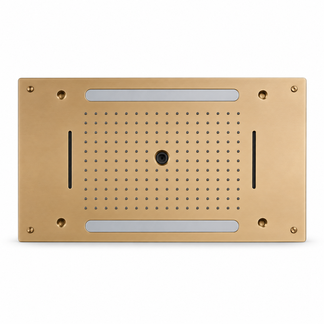 SERVEO CEILING MOUNTED SHOWER 4 WAY MULTI-FUNCTION RAINFALL, MIST, WATERFALL & COLUMN SV7304 -BG-BRUSH GOLD