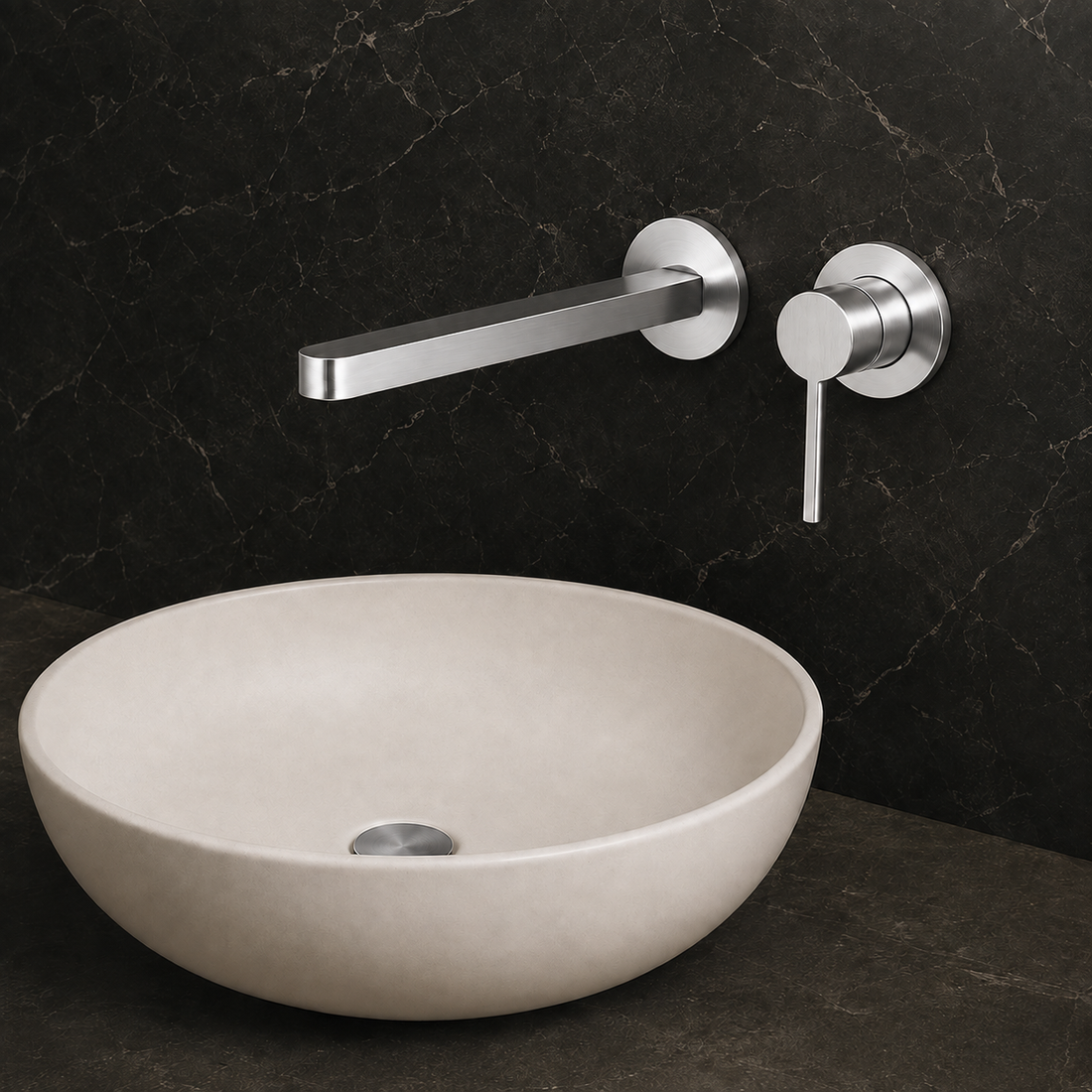 SERVEO ROYALE SERIES  WALL MOUNTED BASIN MIXER SV6206-CHROME