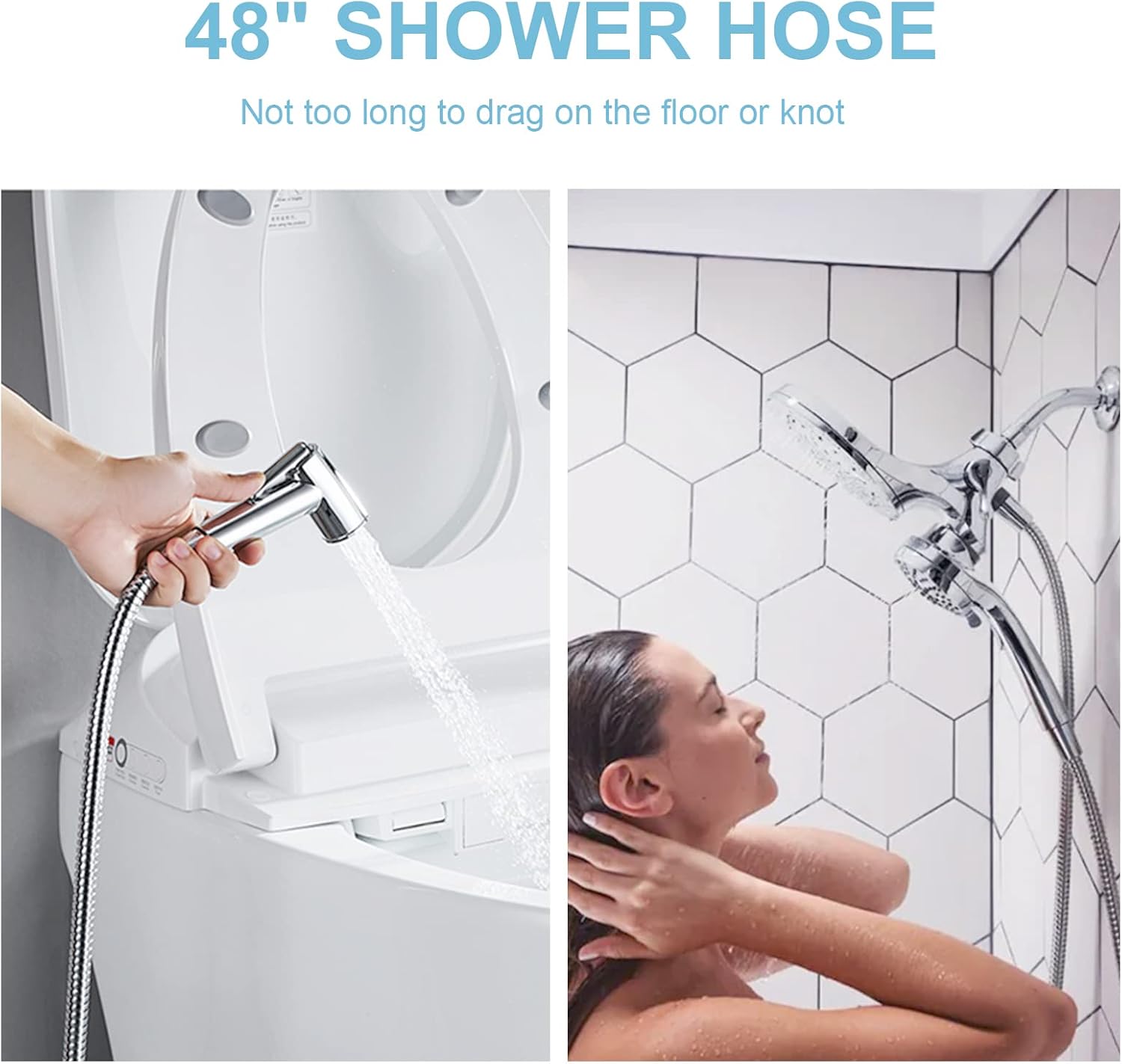 Picaso Shower Tube 1 mtr for Hand Shower & Jet Spray